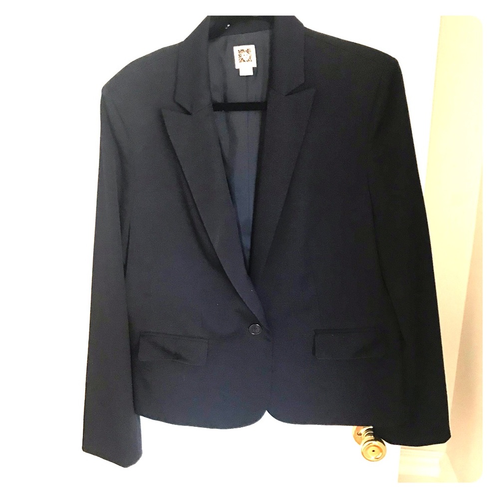 Professional navy blazer